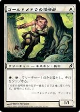 【Foil】《ゴールドメドウの侵略者/Goldmeadow Harrier》[LRW] 白C