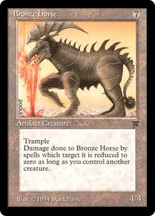 《青銅の馬/Bronze Horse》[LEG] 茶R