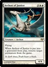 【Foil】《正義の執政官/Archon of Justice》[EVE] 白R