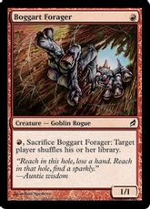 【Foil】《ボガートの食料隊/Boggart Forager》[LRW] 赤C