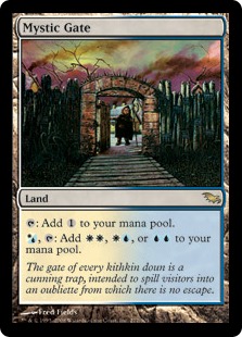 【Foil】《秘教の門/Mystic Gate》[SHM] 土地R