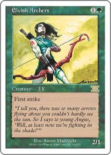 エルフの射手/Elvish Archers》[6ED] 緑R | 日本最大級 MTG通販サイト 