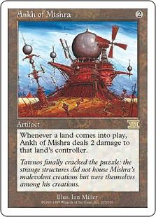 ミシュラのアンク/Ankh of Mishra》[6ED] 茶R | 日本最大級 MTG通販 