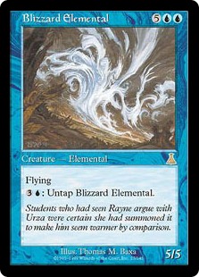 吹雪の精霊/Blizzard Elemental》[UDS] 青R | 日本最大級 MTG通販 