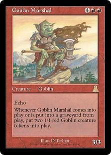 《ゴブリンの司令官/Goblin Marshal》[UDS] 赤R