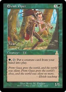 Foil エルフの笛吹き Elvish Piper Uds 緑r 日本最大級 Mtg通販サイト 晴れる屋