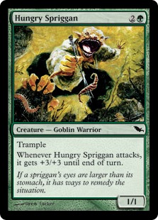 《飢えたスプリガン/Hungry Spriggan》[SHM] 緑C