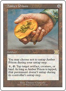 《琥珀の牢/Amber Prison》[6ED] 茶R