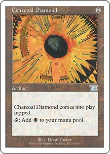 《炭色のダイアモンド/Charcoal Diamond》[6ED] 茶U