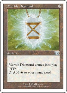 《乳白色のダイアモンド/Marble Diamond》[6ED] 茶U