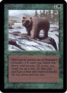 《灰色熊/Grizzly Bears》[LEA] 緑C