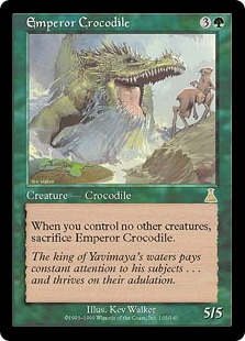 《皇帝クロコダイル/Emperor Crocodile》[UDS] 緑R