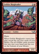 《ゴブリンの首謀者/Goblin Ringleader》[EVG] 赤U