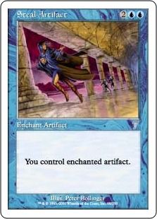 《秘宝奪取/Steal Artifact》[7ED] 青U