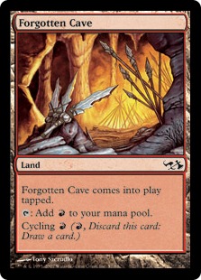 《忘れられた洞窟/Forgotten Cave》[EVG] 土地C