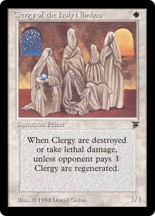 《Clergy of the Holy Nimbus》[LEG] 白C