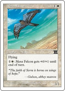 《メサ・ファルコン/Mesa Falcon》[6ED] 白C