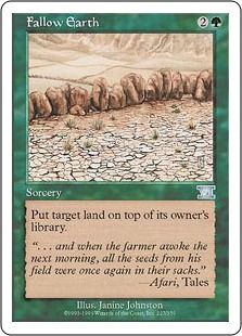 《休耕地/Fallow Earth》[6ED] 緑U