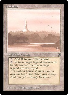 買取：《カラカス/Karakas》[LEG] 土地U | 日本最大級 MTG通販サイト