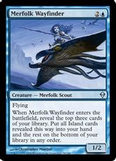 《マーフォークの道探し/Merfolk Wayfinder》[ZEN] 青U