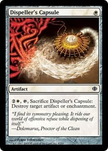 【Foil】《祓い士の薬包/Dispeller's Capsule》[ALA] 白C