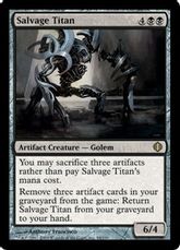 【Foil】《回収するタイタン/Salvage Titan》[ALA] 黒R