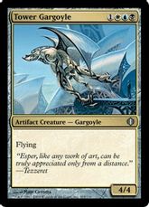 【Foil】《塔のガーゴイル/Tower Gargoyle》[ALA] 金U