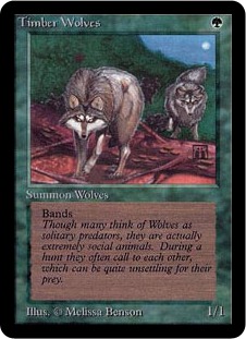 《森林狼/Timber Wolves》[LEA] 緑R
