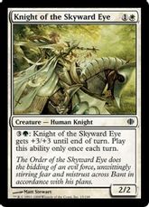 【Foil】《天望の騎士/Knight of the Skyward Eye》[ALA] 白C