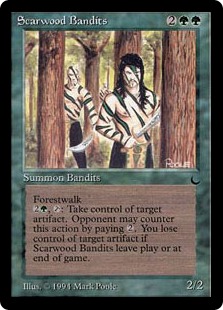《Scarwood Bandits》[DRK] 緑R