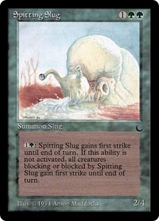 《毒吐きナメクジ/Spitting Slug》[DRK] 緑U