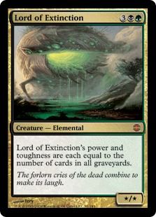 《絶滅の王/Lord of Extinction》[ARB] 金R