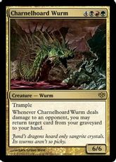 《納骨蔵のワーム/Charnelhoard Wurm》[CON] 金R