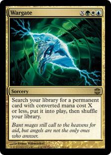 【Foil】《戦争門/Wargate》[ARB] 金R