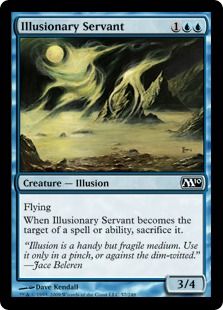 《幻影の召使い/Illusionary Servant》[M10] 青C