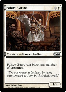 《宮殿の護衛/Palace Guard》[M10] 白C