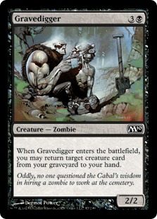 《グレイブディガー/Gravedigger》[M10] 黒C