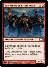 【Foil】《血の峠の狂戦士/Berserkers of Blood Ridge》[M10] 赤C