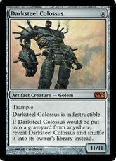 【Foil】《ダークスティールの巨像/Darksteel Colossus》[M10] 茶R