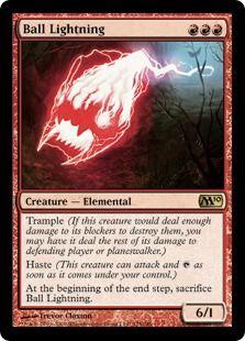 《ボール・ライトニング/Ball Lightning》[M10] 赤R