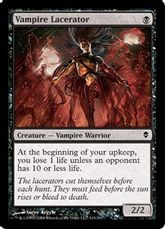 【Foil】《吸血鬼の裂断者/Vampire Lacerator》[ZEN] 黒C