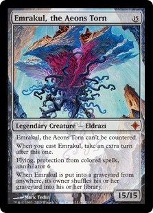 【Foil】《引き裂かれし永劫、エムラクール/Emrakul, the Aeons Torn》[ROE] 無R