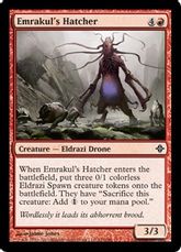 【Foil】《エムラクールの孵化者/Emrakul's Hatcher》[ROE] 赤C