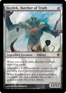 《真実の解体者、コジレック/Kozilek, Butcher of Truth》[ROE] 無R
