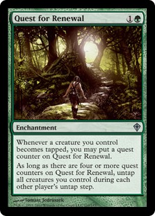 《復活の探索/Quest for Renewal》[WWK] 緑U