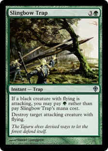 《吊り弓の罠/Slingbow Trap》[WWK] 緑U