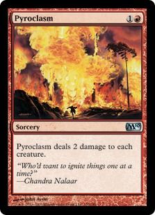 《紅蓮地獄/Pyroclasm》[M10] 赤U