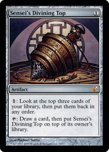 Foil】《師範の占い独楽/Sensei