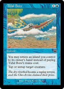 【Foil】《潮津波/Tidal Bore》[MMQ] 青C
