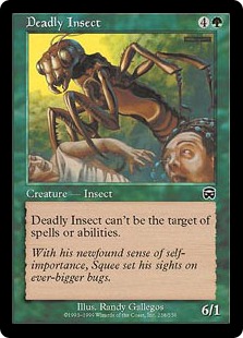 《命取りの昆虫/Deadly Insect》[MMQ] 緑C